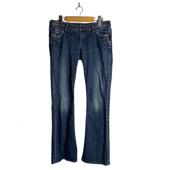 Silver Jeans Denim - Silver Jeans Women's Medium Indigo Kyle Bootcut Denim Jeans
